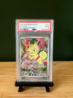 2024 POKEMON SSP EN-SURGING SPARKS ILLUSTRATION RARE #213 KECLEON PSA 9 - Image 1