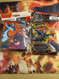 Pokemon Mini Portfolio Album Phantasmal Flames Charizard - Image 2