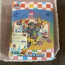 Pokemon World Championships 2025 Anaheim Varsity TCG Card Binder Exclusive - Image 1