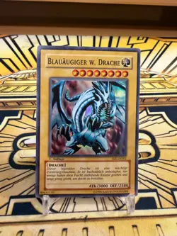 Yugioh Blauaugiger w. Drache SKE-DE001 Super Rare 1.Auflage - Image 1