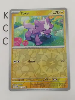 2023 Pokemon TCG Toxel 071/198 Reverse Holo - Image 1