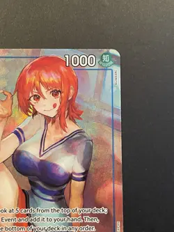 Nami R*- OP09-050- Parallel Rare - One Piece TCG -Emperors in the New World-NM - Image 5