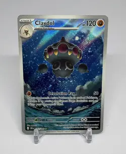 Claydol (92/86) Illustration Rare Chaos Rising Pokemon Card Full Art - Image 1