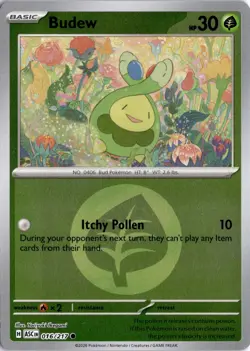 Budew - (Energy Symbol Pattern) 016/217 ME: Ascended Heroes Pokemon Card TCG - Image 1