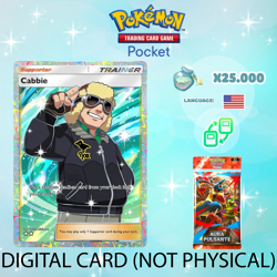 Pokemon TCG Pocket - Cabbie Full Art Card (English) - Image 1