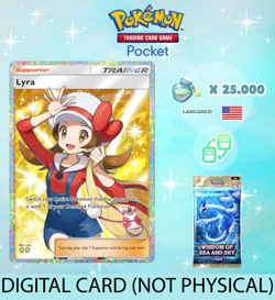 Pokemon TCG Pocket - Lyra Full Art Card (English) - Image 1