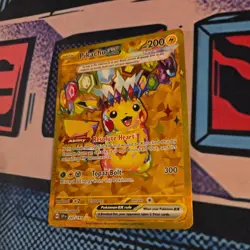 Pikachu EX 247/191 Full Art Holo Pokemon Card - Image 3