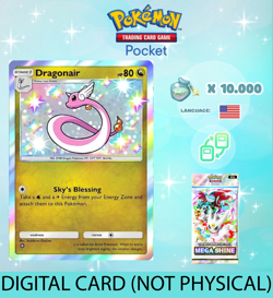 Pokemon TCG Pocket - Shiny Dragonair Card (English) - Image 1