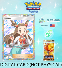 Pokemon TCG Pocket - Jasmine Full Art Card (English) - Image 1