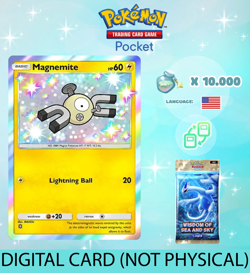 Pokemon TCG Pocket - Shiny Magnemite Card (English) - Image 1