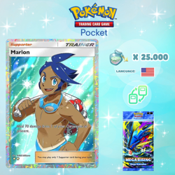 Pokemon TCG Pocket - Marlon Full Art Card (English) - Image 1