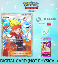 Pokemon TCG Pocket - Juggler Full Art Card (English) - Image 1