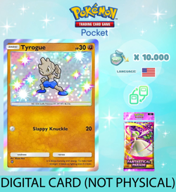 Pokemon TCG Pocket - Shiny Tyrogue Card (English) - Image 1