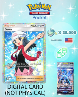 Pokemon TCG Pocket - Dawn Full Art Card (English) - Image 1