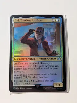 Cid, Timeless Artificer (0419) Final Fantasy Foil - Image 1