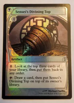 Sensei's Divining Top (Future Sight) Mystery Booster 2 Foil NM+ - Image 1