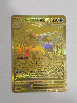 Pokemon TCG - Chaos Rising Mega Greninja Ex Mega Hyper Rare 122/086 English - Image 1