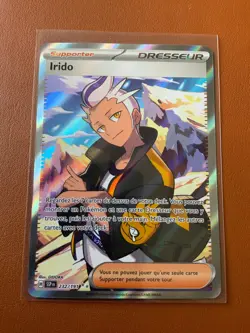 Carte Pokemon IRIDO 232/191 FA Full Art EV8 SSP FR NEUF VF NM - Image 1