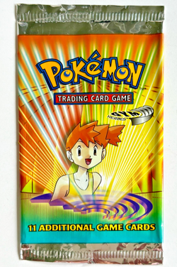 Misty Gym Heroes Unlimited Empty Booster Pack Pokemon 2000 EX Pack A - Image 1