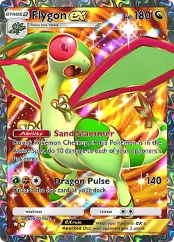 Pokemon TCG Pocket - Flygon ex Full Art / Rainbow (English) - Image 4