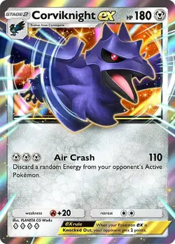 Pokemon TCG Pocket - Corviknight ex Full Art / Rainbow (English) - Image 3