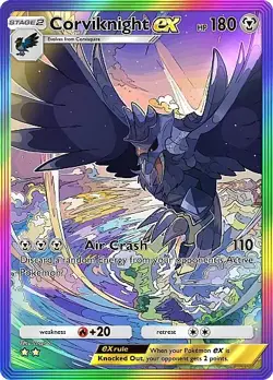 Pokemon TCG Pocket - Corviknight ex Full Art / Rainbow (English) - Image 5