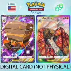 Pokemon TCG Pocket - Crustle ex Full Art / Rainbow (English) - Image 2