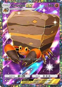 Pokemon TCG Pocket - Crustle ex Full Art / Rainbow (English) - Image 4