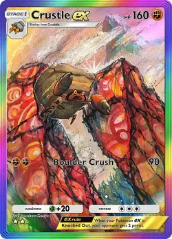 Pokemon TCG Pocket - Crustle ex Full Art / Rainbow (English) - Image 5