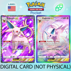 Pokemon TCG Pocket - Espeon ex Full Art / Rainbow (English) - Image 1