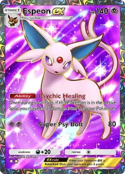 Pokemon TCG Pocket - Espeon ex Full Art / Rainbow (English) - Image 4