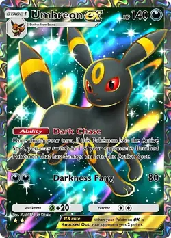 Pokemon TCG Pocket - Umbreon ex Full Art / Rainbow (English) - Image 4