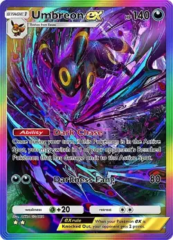 Pokemon TCG Pocket - Umbreon ex Full Art / Rainbow (English) - Image 5