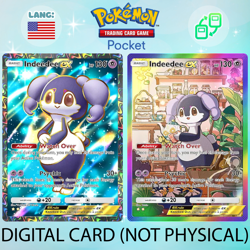 Pokemon TCG Pocket - Indeedee ex Full Art / Rainbow (English) - Image 2