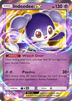 Pokemon TCG Pocket - Indeedee ex Full Art / Rainbow (English) - Image 3