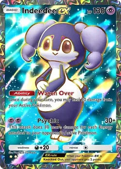 Pokemon TCG Pocket - Indeedee ex Full Art / Rainbow (English) - Image 4