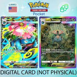 Pokemon TCG Pocket - Mega Venusaur ex Full Art / Rainbow (English) - Image 1