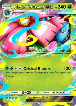 Pokemon TCG Pocket - Mega Venusaur ex Full Art / Rainbow (English) - Image 3