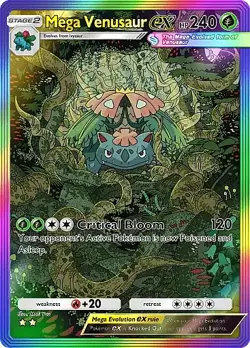 Pokemon TCG Pocket - Mega Venusaur ex Full Art / Rainbow (English) - Image 5