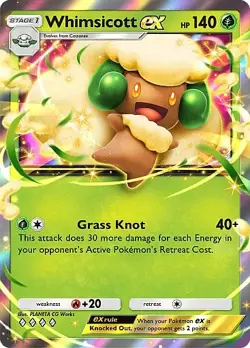 Pokemon TCG Pocket - Whimsicott ex Full Art / Rainbow (English) - Image 3
