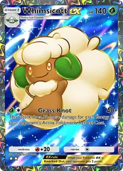 Pokemon TCG Pocket - Whimsicott ex Full Art / Rainbow (English) - Image 4