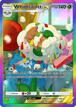 Pokemon TCG Pocket - Whimsicott ex Full Art / Rainbow (English) - Image 5