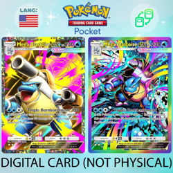 Pokemon TCG Pocket - Mega Blastoise ex Full Art / Rainbow (English) - Image 2