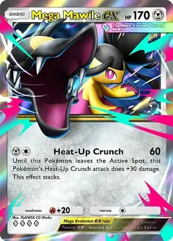 Pokemon TCG Pocket - Mega Mawile ex Full Art / Rainbow (English) - Image 3