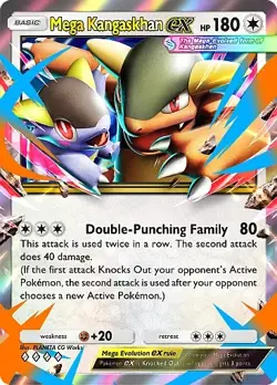 Pokemon TCG Pocket - Mega Kangaskhan ex Full Art / Rainbow (English) - Image 3