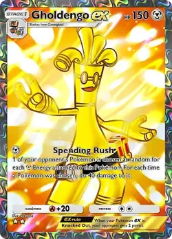 Pokemon TCG Pocket - Gholdengo ex Full Art / Rainbow (English) - Image 4