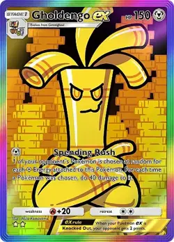 Pokemon TCG Pocket - Gholdengo ex Full Art / Rainbow (English) - Image 5