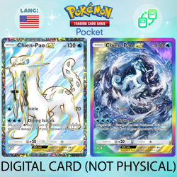 Pokemon TCG Pocket - Chien-Pao ex Full Art / Rainbow (English) - Image 1