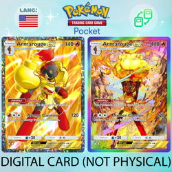 Pokemon TCG Pocket - Armarouge ex Full Art / Rainbow (English) - Image 2