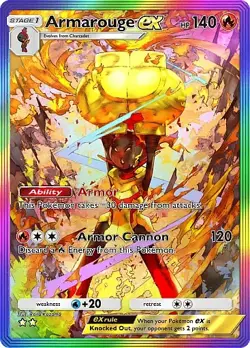 Pokemon TCG Pocket - Armarouge ex Full Art / Rainbow (English) - Image 5